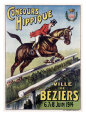 Concours Hippique Lámina giclée