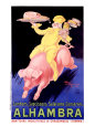 Jambons, saucissons, salaisons, conserves Alhambra reproduction procédé giclée par Henry Le Monnier