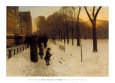 Paysages enneigés (Beaux-arts) Posters