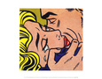 Beso V, 1964 (Kiss V) Lámina por Roy Lichtenstein