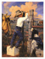 Entrée forcée Reproduction d'art par Jack Sorenson