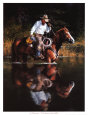 Lifetime in the Saddle Art Print by Jack Sorenson