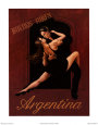 Argentine Reproduction d'art par David Marrocco