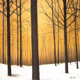 Calidez en invierno Lámina por Patrick St. Germain
