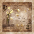 The Greatest Virtue is Love Art Print