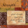 Words to Live By, Strength Lámina por Debbie DeWitt