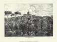 Vues de Rome V Reproduction d'art