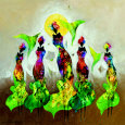 Flexible Figures II Lámina por A.W.M. Nour