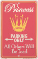 Parking Tin Signs Posters