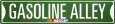 Gasoline Alley, Nascar Blechschild