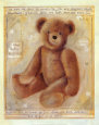 Grand Nounours Reproduction d'art par Joëlle Wolff