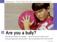 Are you a bully? Lámina