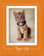 Tiger-ific Reproduction d'art par Rachael Hale