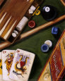 Eight Ball Corner Reproduction d'art par Nancy Wiseman