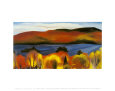 Lac George, automne, 1927 Reproduction d'art par Georgia O'Keeffe