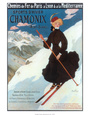 Chamonix, Sports d`Hiver Art Print by Abel Faivre