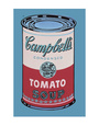 Boîte de soupe Campbell's (Campbell's Soup Can, 1965 (rose et rouge)) Reproduction d'art par Andy Warhol