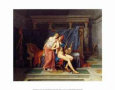 The Love of Paris and Helen Lámina por Jacques-Louis David