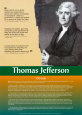 Los padres fundadores: Thomas Jefferson Lámina