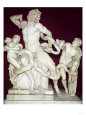 Laocoon, Hellenistic Original, 1st Century reproduction procédé giclée