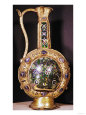 Water Jug Presented to Charlemagne 742-814 by Harun Al-Rashid circa 766-809 Cloisonne Enamel