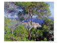 Bordighera, 1884 reproduction procédé giclée par Claude Monet