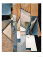 The Book, 1913 reproduction procédé giclée par Juan Gris