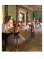 Classe de danse (Degas) Affiches