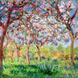 Printemps a Giverny, 1903 Wydruk giclee według Claude Monet