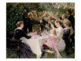 Hip Hip Hurrah! Artists' Party at Skagen, 1888 Giclée-Druck von Peder Severin Kröyer