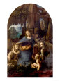 La Vierge aux rochers (de Vinci) Affiches