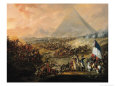 Battle of Pyramids, 21 July 1798 Lámina giclée por Francois Louis Joseph Watteau