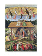 Mystic Nativity reproduction procédé giclée par Sandro Botticelli