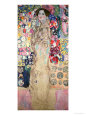 Portrait of Maria Munk (Unfinished 1917-18) Giclée-Druck von Gustav Klimt