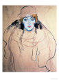 Portrait of a Lady (Klimt) Poster