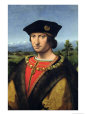 Portrait of Charles D'Amboise (1471-1511) Marshal of France Gicléedruk van Antonio da Solario