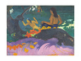 Fatata Te Miti (By the Sea) 1892 Giclee-vedos tekijänä Paul Gauguin