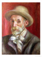 Self Portrait, 1910 Giclee Print by Pierre-Auguste Renoir