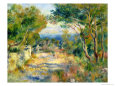 L'Estaque, 1882 Lámina giclée por Pierre-Auguste Renoir