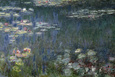 Waterlilies: Green Reflections, 1914-18 (Left Section) Giclee Print by Claude Monet