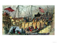 The Boston Tea Party Giclee Print
