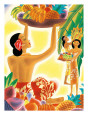 The Hawaiian Abundance, Menu Cover, c. 1930s Lámina giclée por Frank MacIntosh