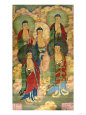 A Very Rare Buddhist Votive Painting, Dated Wanli 19th Year Giclee Print