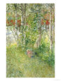 A Nap Outdoors Gicleetryck av Carl Larsson