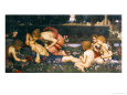 L'éveil d'Adonis reproduction procédé giclée par John William Waterhouse