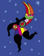 Half Woman, Half Angel Reproduction d'art par Niki De Saint Phalle