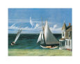 The Lee Shore Art Print by Edward Hopper