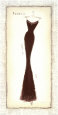Vogue Silhouette Lámina por Emily Adams