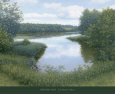 Summer Inlet Stampa artistica di Arzt