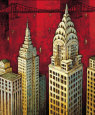 New York City II Reproduction d'art par David Stewart